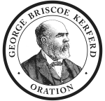 George Briscoe Kerferd Oration logo